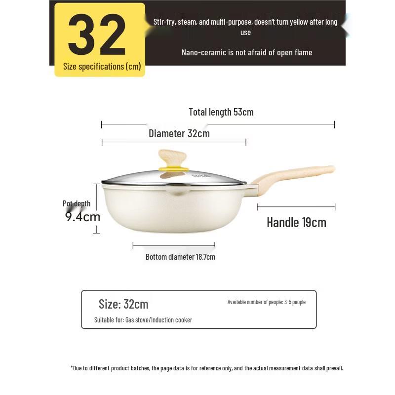 COOKER KING Maifan Stone Non-Stick Wok