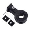 2 Sets 360°Adjustable Black Motorcycle Fog Lamp Spot Light Headlight Holder Clamp Support Mount Bracket