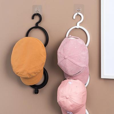 Plastic Hanging Wig Stand Portable Wig Hanger For Multiple Wigs Drying Stand