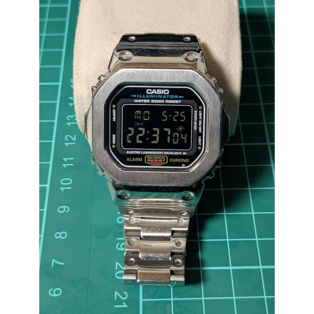 G-SHOCK DW-5600E Металлическая кастомизация