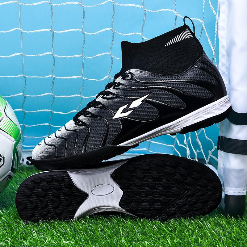 

2024 Мужские футбольные бутсы большого размера Сверхлегкие футбольные бутсы для мальчиков Кроссовки Нескользящие футбольные бутсы AG/TF Ботильоны унисекс 44