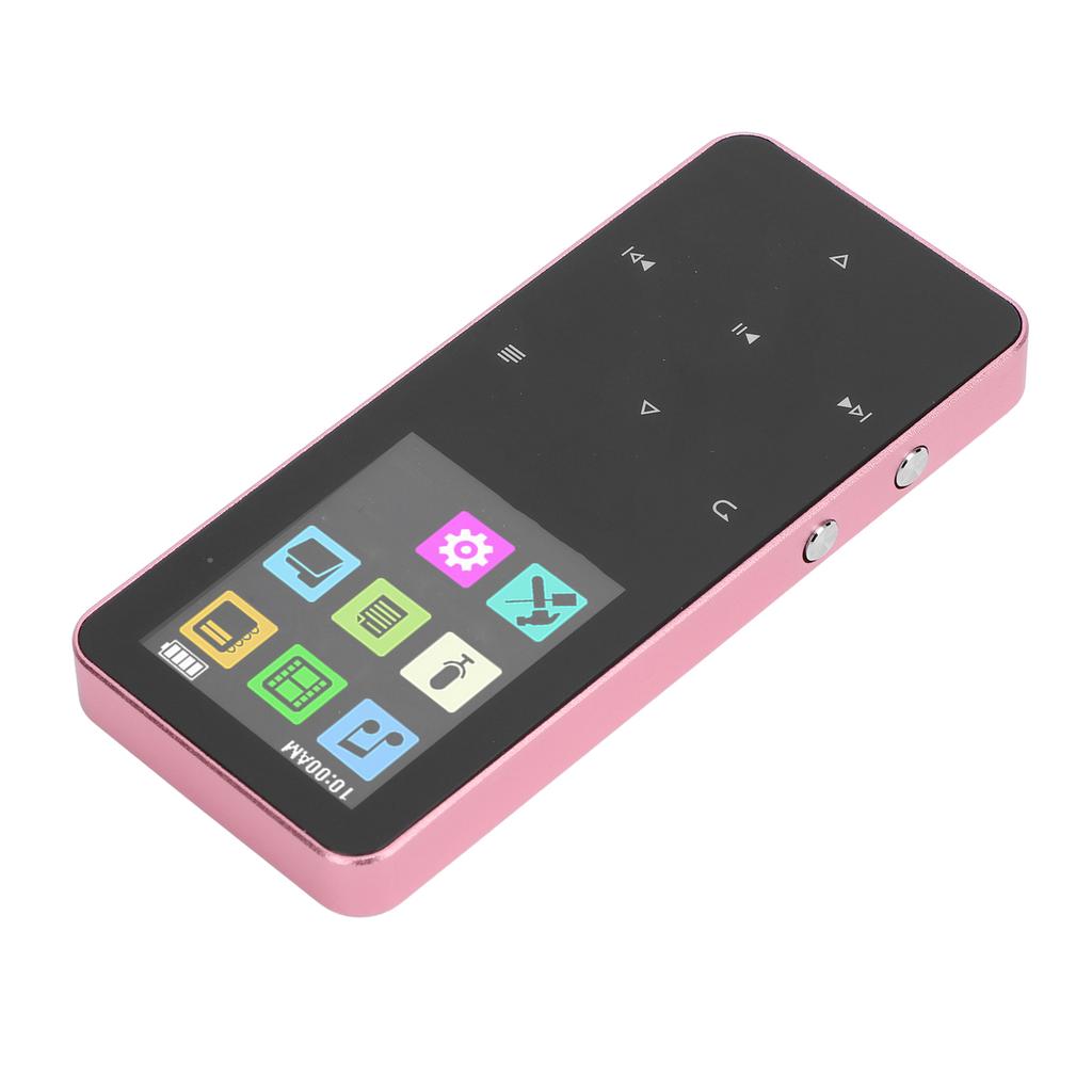 MP3 Player 1.8 Inch TFT Touch Screen HiFi Lossless Sound Bluetooth Electronic Book 8H Working Time MP3 Music Player for