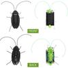 Solar Powered Educational Grasshopper Simulation Insect Prank Trick Toy