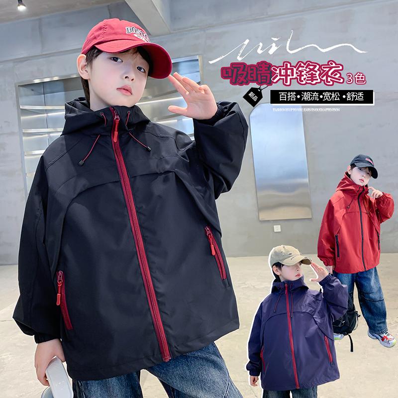 Boys' Outerwear Spring and Autumn 2025 New Item Children's Autumn Outfit Stormtrooper Jacket