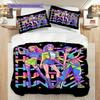 Kpop Demon Hunters Short Film 2 Threepiece Set 1 Duvet Cover 2 Pillowcase Without Core Bedding Set Duvet Cover And Pillowcase