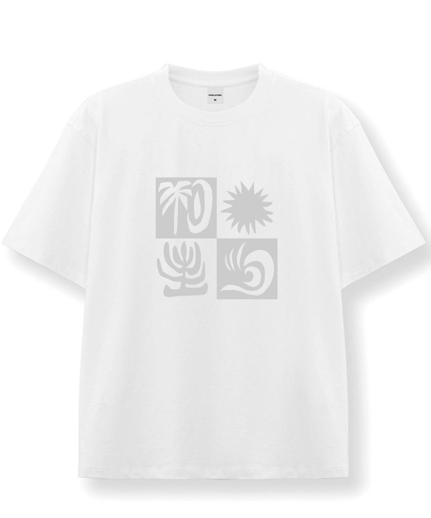 Bibalabida Palm Short Sleeve T-Shirt