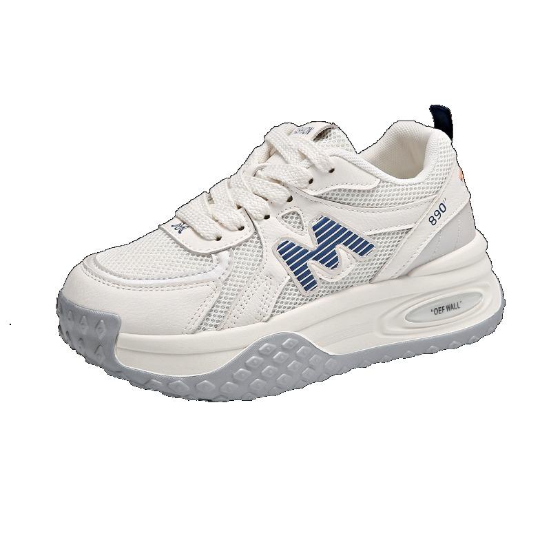 Fashion Breathable Mesh Shoes for Women Casual Sneakers Thick Bottom Chunky Women's Footwear Autumn Platform Sneakers Sports Shoes