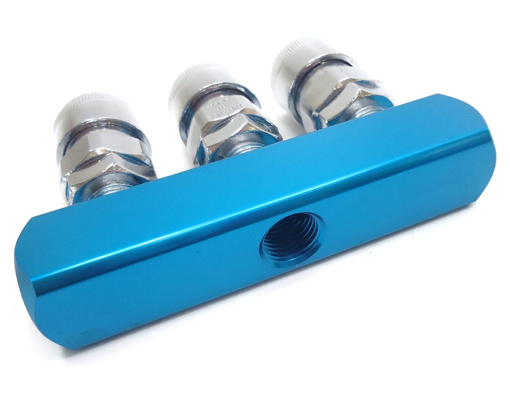 Triple Air Chuck Triple Air Coupler Air Compressor Air Hose Air Tool Branch Extension Coupler