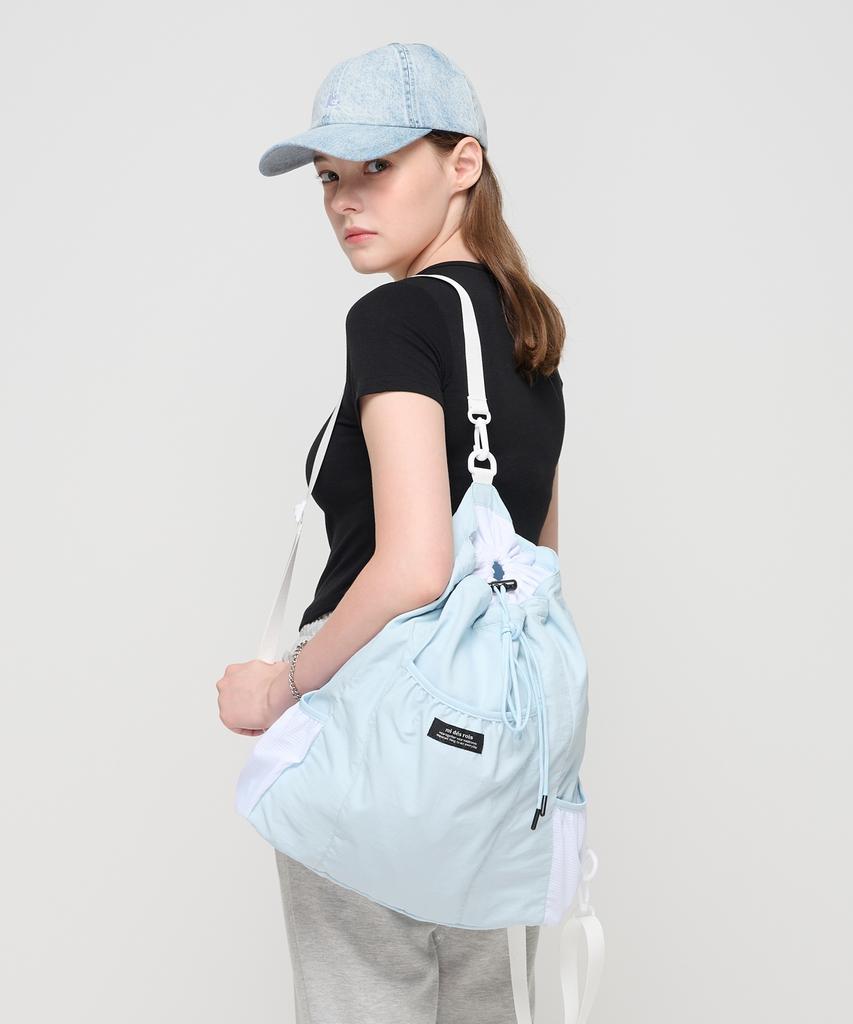 Roidesrois Drawstring Backpack (Sky Blue)