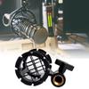 Handheld Microphone Shock Mount Stand, Adjustable Angle and Height Microphone Holder for Clear Auditory Recording
