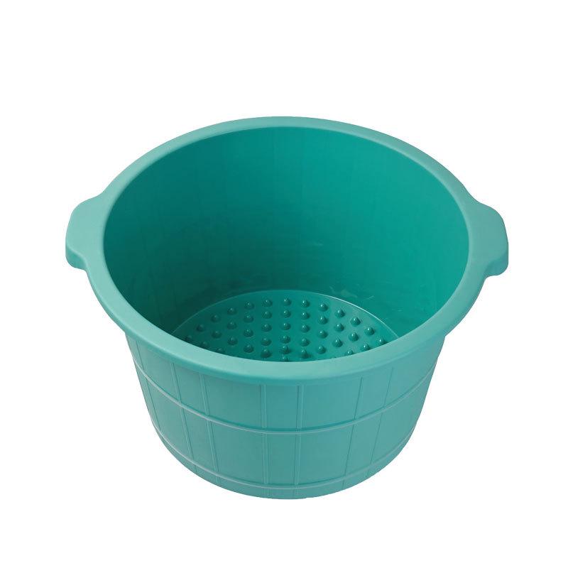 Tianping Chaohui Thickened Plastic Foot Bath Bucket with Sole Massager