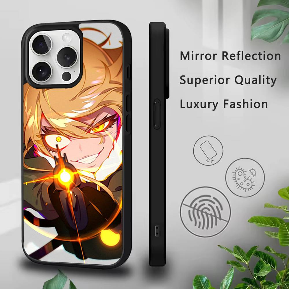 Anime Y-Youjo S-Senki Phone Case For iPhone 17,16,15,14,13,12,11,Pro,Max,Plus,Mini,SE4,E Magnetic Magsafe Wireless Charging