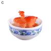 Beautiful Compact Role-playing PVC Mini Simulation Kitchen Red-Cooked Chicken Toy for Micro Landscape Pretend Food Play