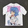Neon Genesis Evangelion End of Eva Eye Shirt Classic Style Short Sleeve Shirt Unisex Men Women Summer Crew Neck Cotton Tee