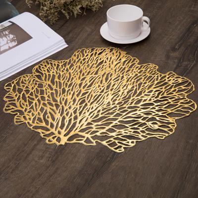 Talos Tree Shape Non-slip Hollow Coffee Tea Cup Coaster Pad Dinning Table Mat Decor