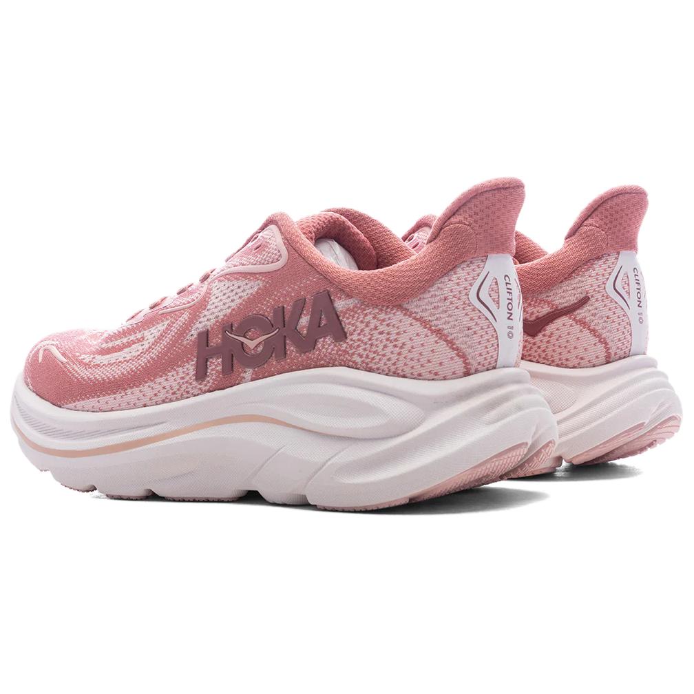 Hoka One One Clifton 10 Comfortable Versatile Shock Absorbing Durable Low Top Running Shoes Women sneaker Pink 1162031-BHRS