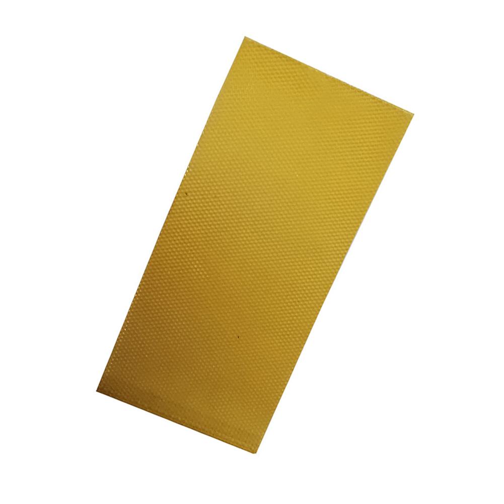 Beeswax Foundation Sheets 30 pcs 19.5 cm x 33 cm Pure Natural Yellow Wax for Honeycomb Frames and Candle Crafting