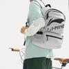 New LiNing Sports Life Collection Polyester Sports Bag, Backpack Unisex Antarctic Gray ABSU181-2
