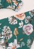 Figi damskie brazyliany z wysokim stanem w kwiatowy print Tea Rose Simple Brasil Maxi