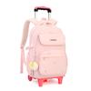 Zaino Scolastico per Bambine Borsa Scolastica con Trolley e Ruote Zaino a Ruote per Studenti Borsa per Libri per Bambini Zaini con Ruote