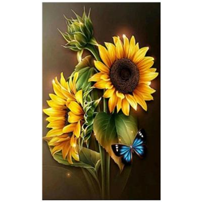 Full 5D Diy Diamond Painting Sunflower Flower Embroidery Cross Stitch Home Decor Handmade Gift