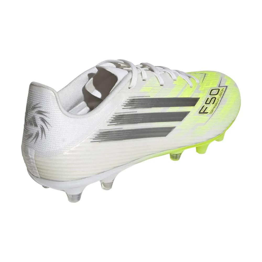 Adidas sparkfusion league soccer shoes White