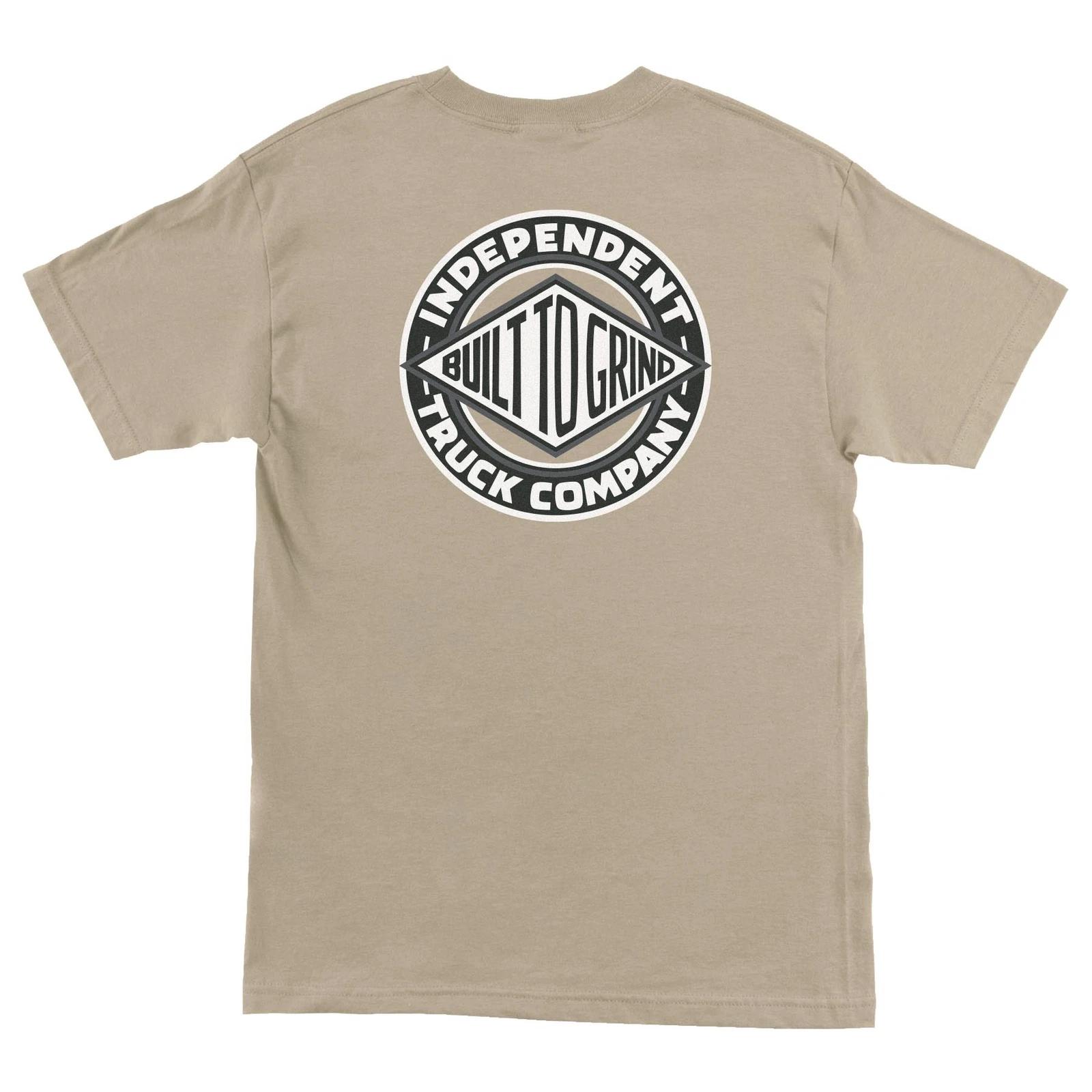Independent Trucks BTG SUMMIT Skateboard T Shirt SAND XXXL