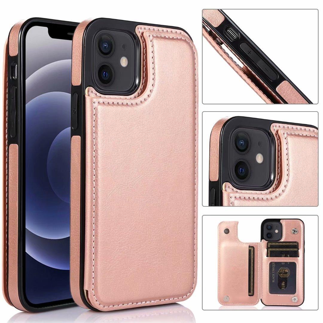

Подходит для iPhone 14 Crazy Horse Pattern кожаный чехол 13pro Anti Drop Protective Cover 12 Promax Вставка карты чехол для телефона