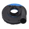 4 Inch Dust Shroud for 100mm 115mm Angle Grinder with 2 Grinding Wheel Stone Polishing Blue Black