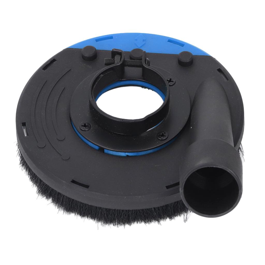 4 Inch Dust Shroud for 100mm 115mm Angle Grinder with 2 Grinding Wheel Stone Polishing Blue Black