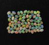 Natural Multi Fire Ethiopian Opal Oval Cabochon Loosse Gemstone Lot 50 Pcs 5*7 MM Opal Cabochon Gemstone For Jewelry Making