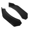 2Pcs Front Bumper Lip Angle 56cm Left And Right Bumper Protector Glossy Black Lip Splitter for Vehicle