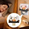 Hot-selling Halloween ghost night light, festive home decoration, ambient lighting, creative Halloween resin crafts