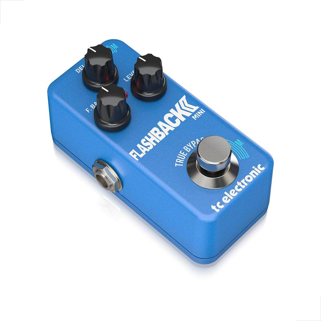 tc electronic FLASHBACK 2 MINI DELAY Digital Delay Pedal TonePrint MASH Crystal True Buffer - Compatible, Studio-Grade Algorithm, Footswitch, Delay,