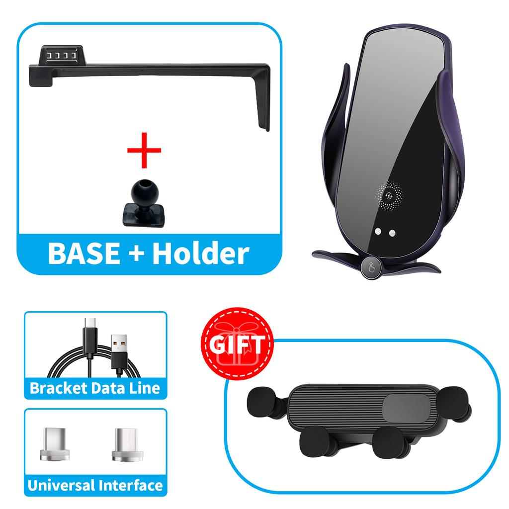 for Hyundai Tucson NX4 2024 2025 2026 Car Phone Holder Screen Fixed Navigation Bracket Base Wireless Charging