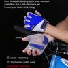 Cycling Gloves Bicycle Gloves Mountain Bike Gloves – Anti Slip Shock Absorbing Padded Half Finger Short Sport Gloves Accessories