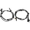 ECCPP Left+Right+Front ABS Wheel Speed Sensor ABS Sensor Fit for 2006-2010 for Infiniti M45, 2006-2010 for Infiniti M35 Set Of 2