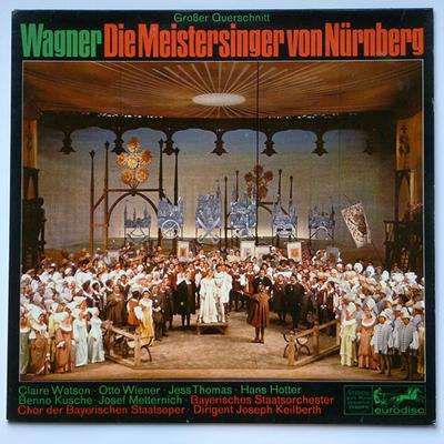 LP Record WAGNER Die Meistersinger Von Nurnberg Gro 75889KR EURODISC Germany Classical Used