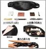 Waist Waist Shoulder Simple Black [MaRowsm] Artisan-made Pouch, Bag, Bag, Design, Unisex,