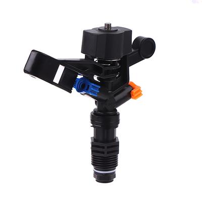 Lawn Irrigation Rotating Sprinkler 360 Degrees Auto-Rotate Two Holes Water Spray Head Garden Yard Watering Sprinkler Nozzle
