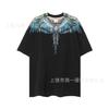 Summer Men's and Women's Same Fashion Trend T-shirt Personalized Trend Wing Printing Comfortable and Simple