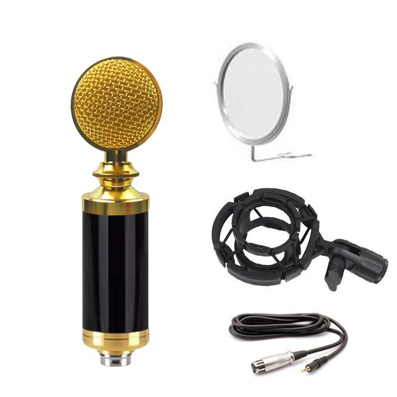 Super Loud Color BM-5000 Condenser Microphone for Streaming, Mobile, PC, Live Broadcasts, and Singing.