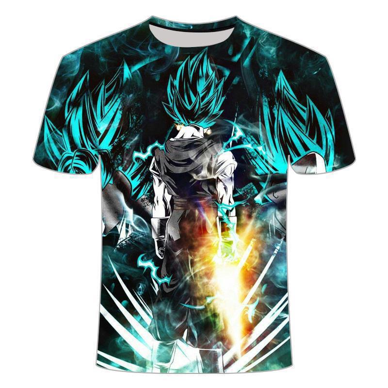 Japanese Anime Dragon Ball Z Goku Vegeta Super Saiyan God Blue