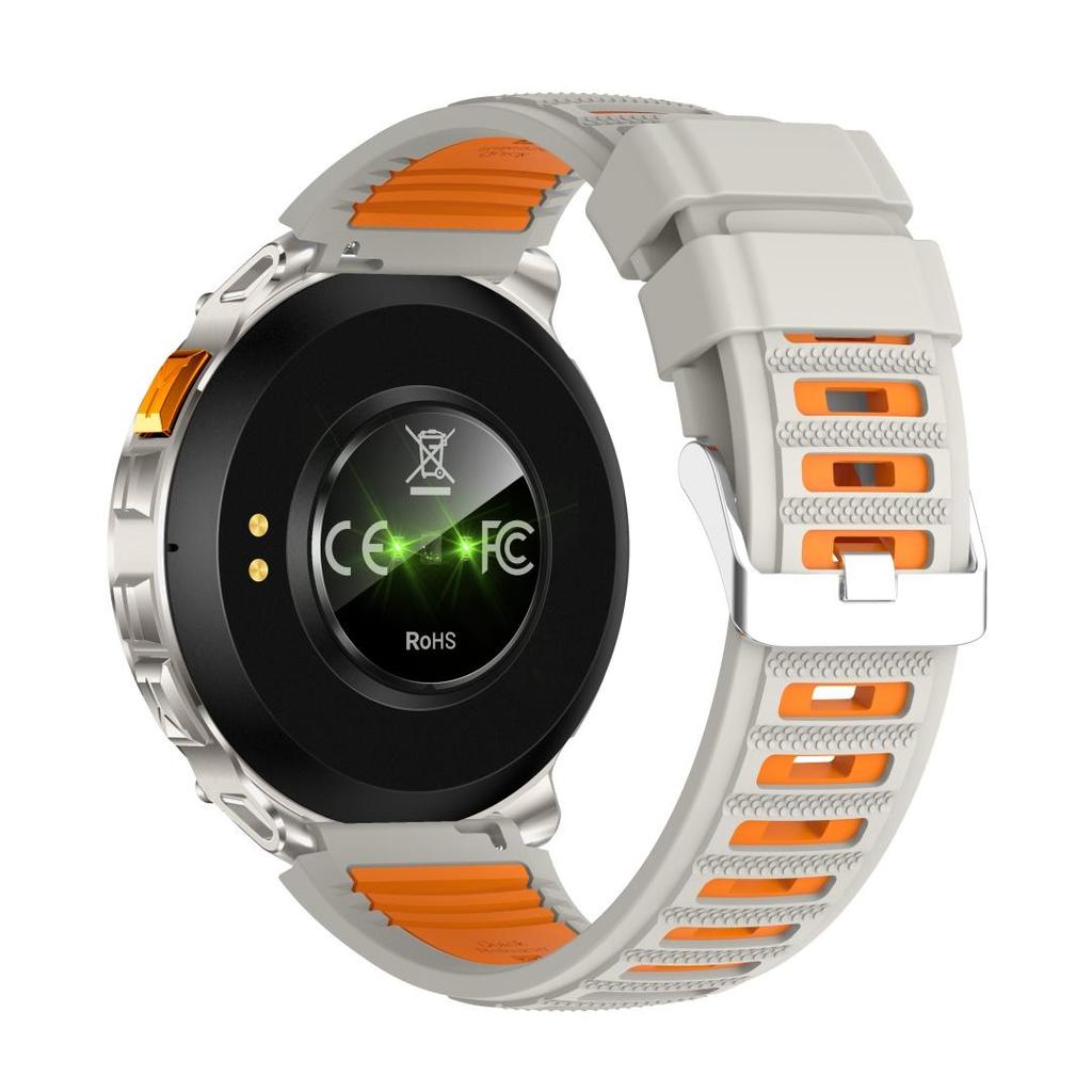 Rainbuvvy HT33 Bluetooth Smartwatch 1.7inch IPS Display IP68 Waterproof Super Long Standby 1100mAh BLE5.2 Android Sports Watch Multi-language