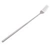 Fruit Dessert Stainless Steel Telescopic Extendable Dinnerware Sturdy Dinner Fork Tableware BBQ Tool Cutlery