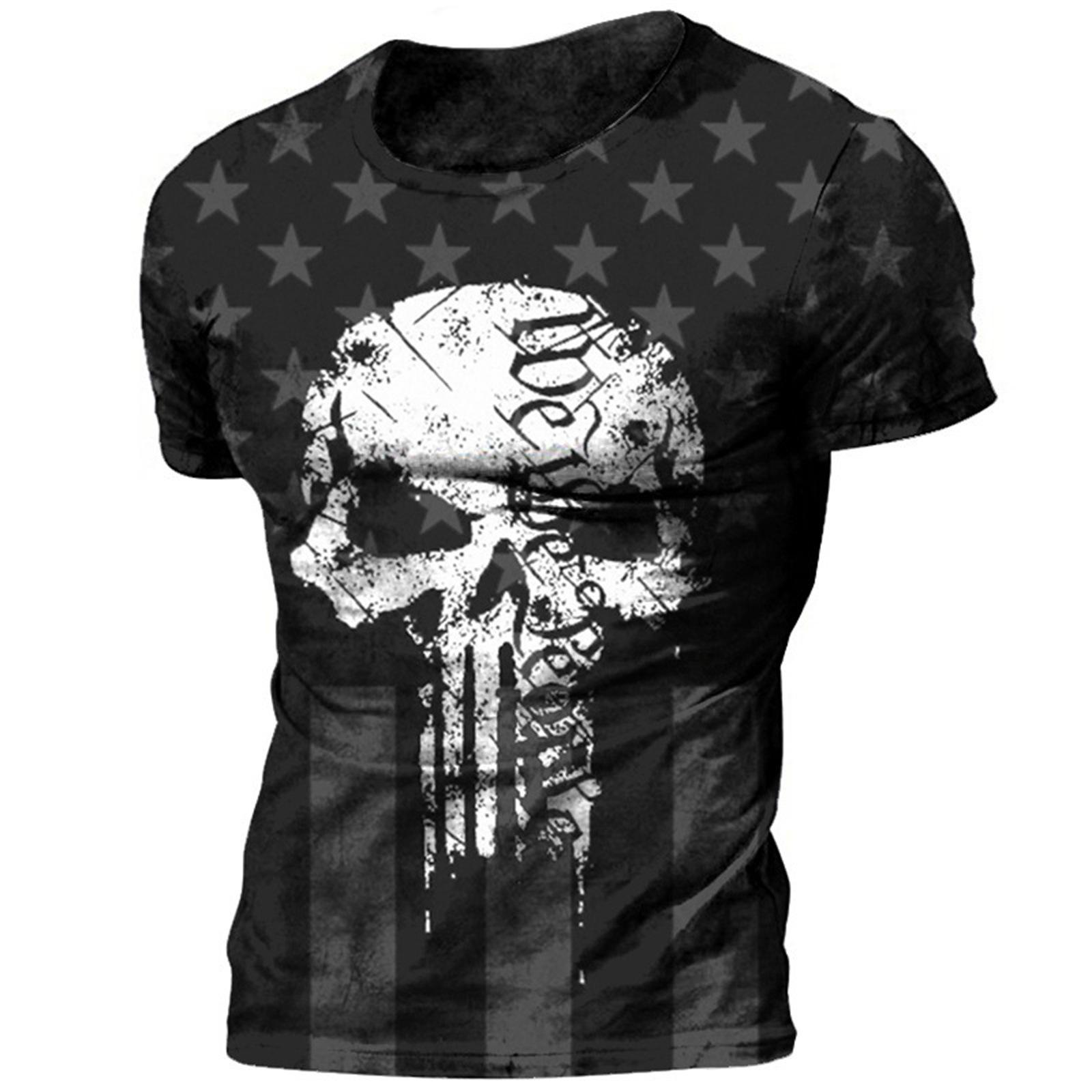 Футболки с круглым воротником и 3d принтом — фото 4