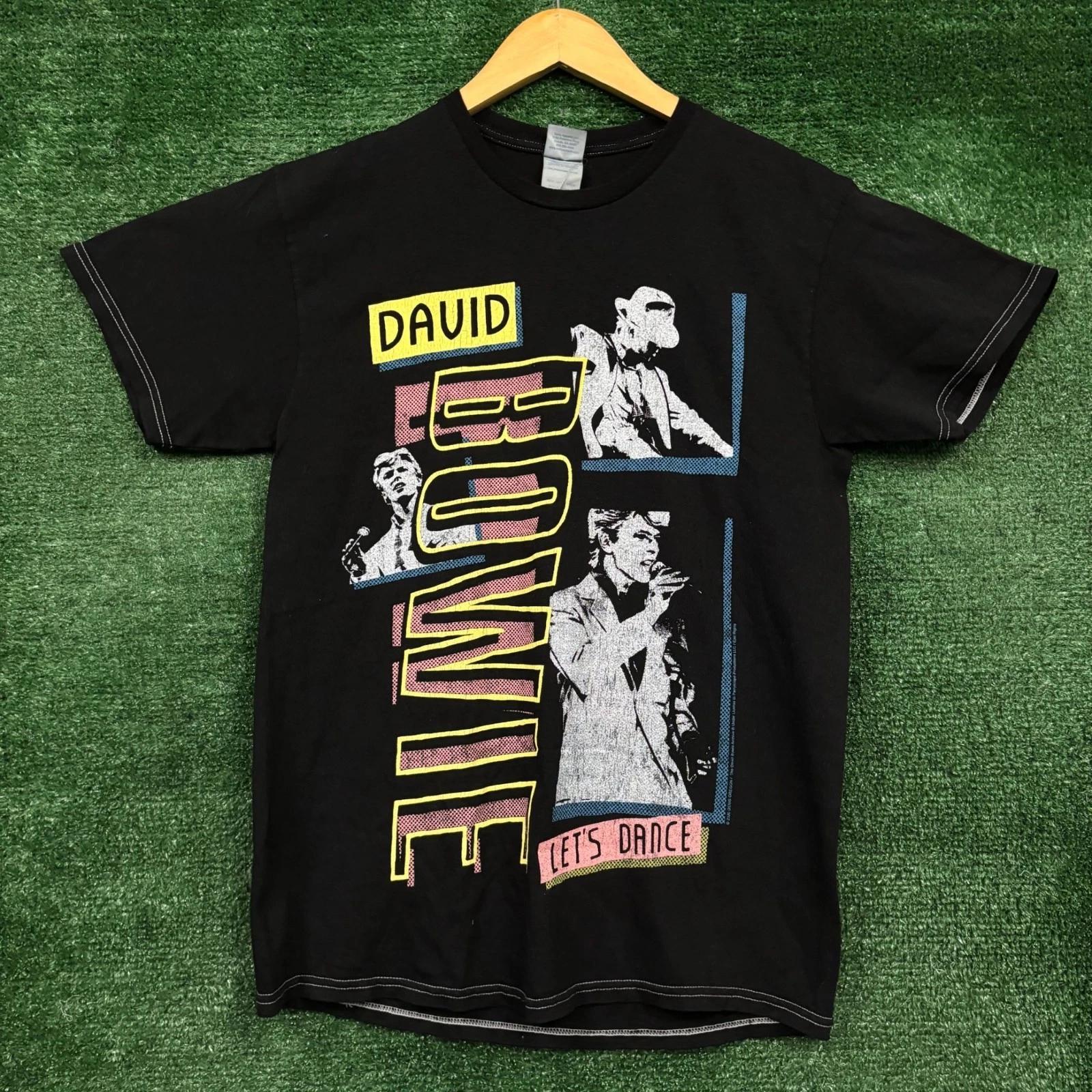 David Bowie Lets Dance Album Rock T-Shirt Size Medium 2XL