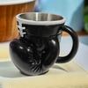 1PC Weird Boxing Gloves Mug Stainless Steel Cup Coffee Cup Resin Crafts Tabletop Ornament