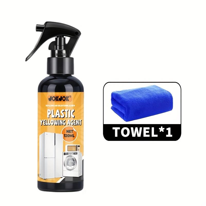 Plastic Yellowing Spray,Air Conditione Pane Repair Liquid,Oxidized Lampshad Restorer,Home Maintenanc Tool,Durable Plastic Bottle