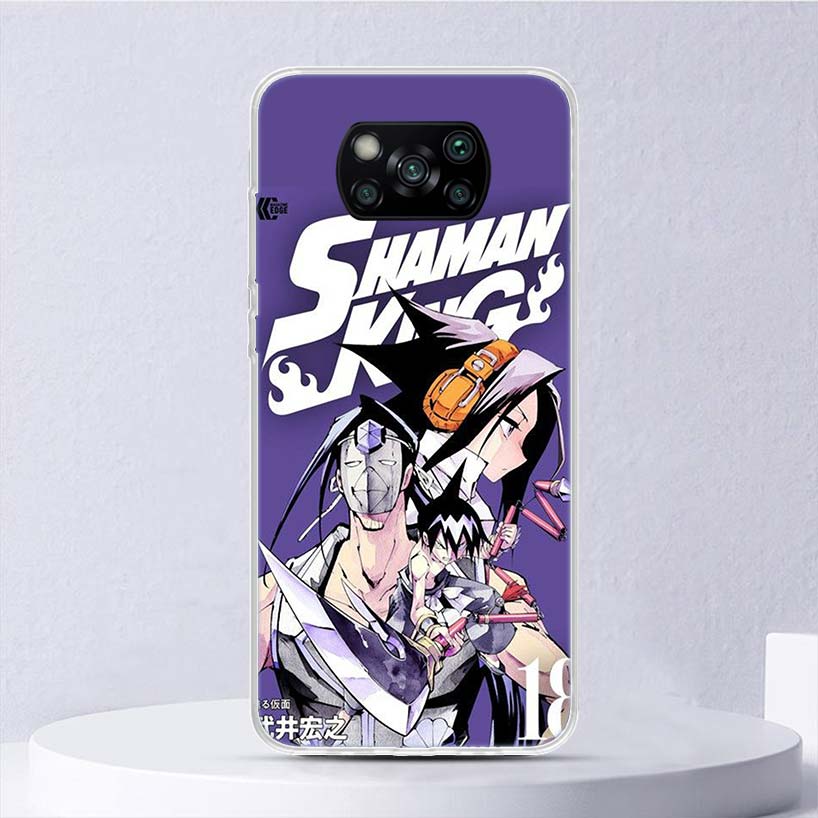 Anime Shaman King Soft Case For Xiaomi Poco X7 X6 X5 X4 X3 Nfc F7 Ultra F6 F5 Pro Phone Cover F4 Gt F3 M5S M4 M3 M5 Funda Coque
